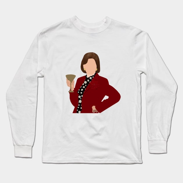 lucille bluth Long Sleeve T-Shirt by aluap1006